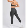 Спортивный комплект топ с леггинсами Top + Leggings model 81 (Grafite)
